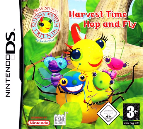 постер игры Miss Spider: Harvest Time - Hop and Fly