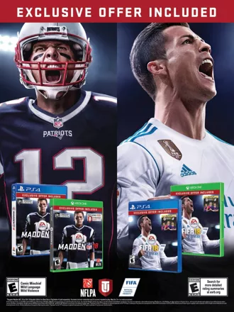 Madden NFL 18 (G.O.A.T. Edition) cover or packaging material - MobyGames