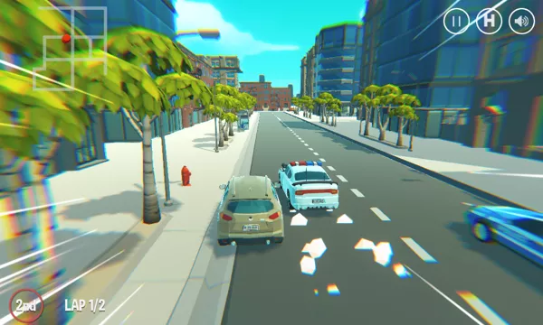 2 Player 3d City Racer 🕹️ Play Now on GamePix