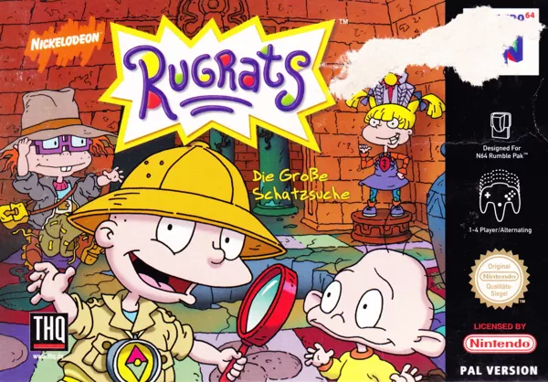 постер игры Rugrats: Scavenger Hunt