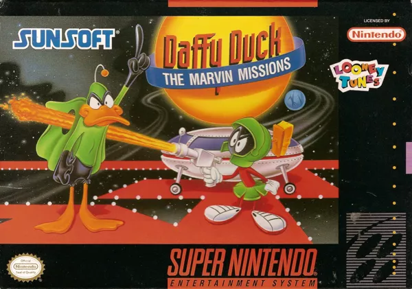 постер игры Daffy Duck: The Marvin Missions