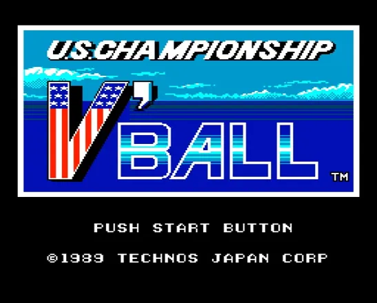 U.S. Championship V'Ball (1988) - MobyGames