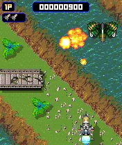 Space Impact Evolution X для N-Gage: вертикальная прокрутка и цветное окружение. Это отдельный выпуск.