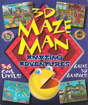постер игры 3D Maze Man: Amazing Adventures
