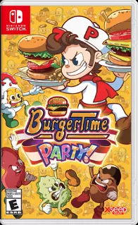постер игры BurgerTime Party!
