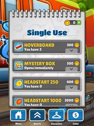 Screenshot of Subway Surfers (iPad, 2012) - MobyGames