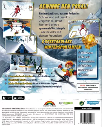 Winter Sports Games - box covers MobyGames