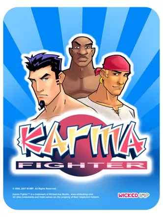 постер игры Karma Fighter