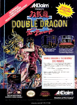 Double Dragon II: The Revenge (1988)