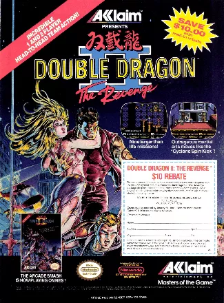 Double Dragon II: The Revenge • NES