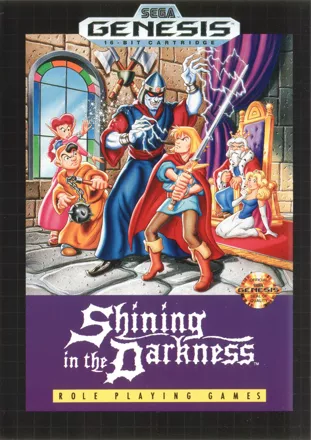 постер игры Shining in the Darkness