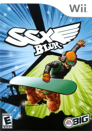 постер игры SSX Blur