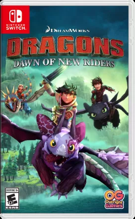 постер игры DreamWorks Dragons: Dawn of New Riders