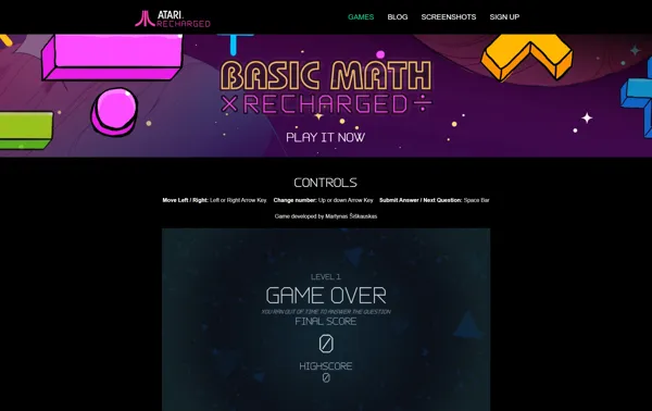 Basic Math: Recharged (2022) - MobyGames