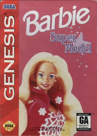 постер игры Barbie Super Model