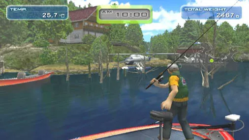 Hooked! Real Motion Fishing (With Fishing Controller) - Wii