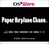 постер игры Paper Airplane Chase