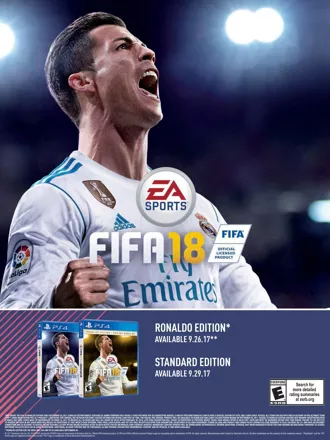 Fifa 18 Ronaldo Edition PC BOX