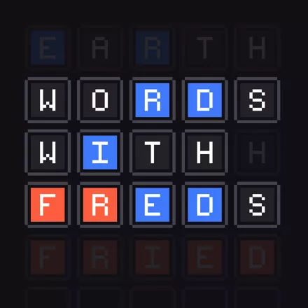 постер игры Words With Freds