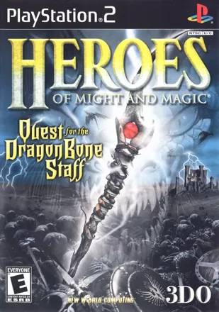 постер игры Heroes of Might and Magic: Quest for the DragonBone Staff