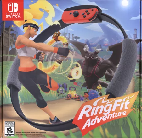 постер игры Ring Fit Adventure