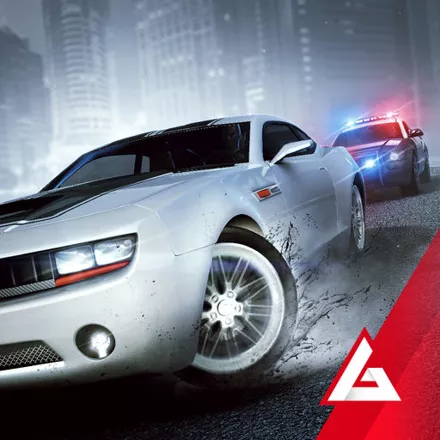 постер игры Highway Getaway: Police Chase Car Racing Game
