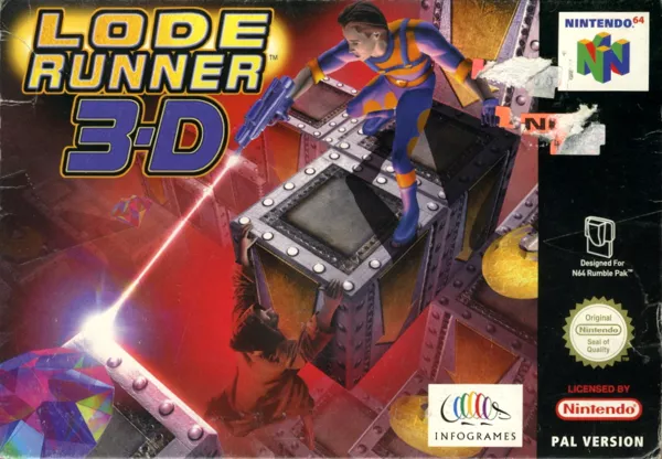 постер игры Lode Runner 3-D