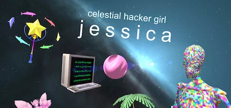 постер игры Celestial Hacker Girl Jessica