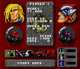 Rock N' Roll Racing (SNES)  Rock n roll, Racing, Retro gaming