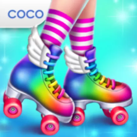 постер игры Roller Skating Girls