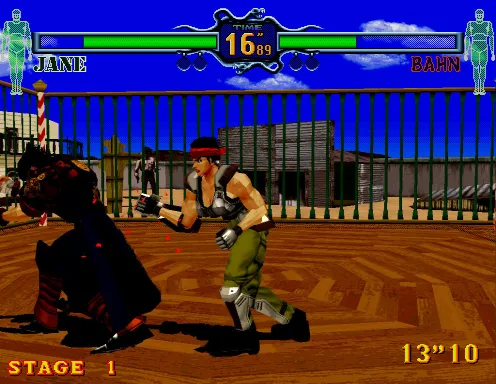 Retro Gaming Gif #79 - Fighting Vipers (1996, Sega Saturn) : r