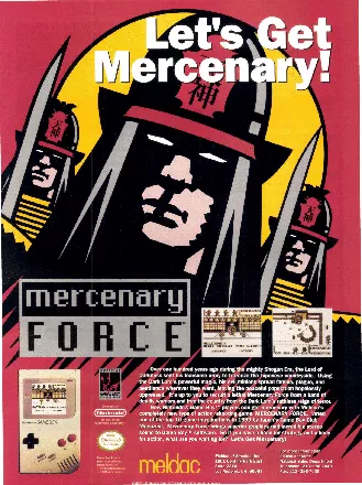 Mercenary Force - Game Boy - Gandorion Games