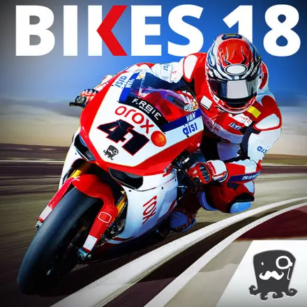 постер игры Super Bikes Racing 2018