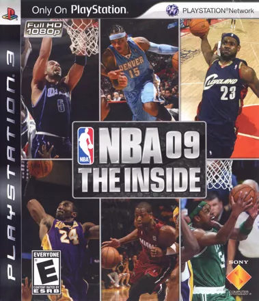 постер игры NBA 09: The Inside