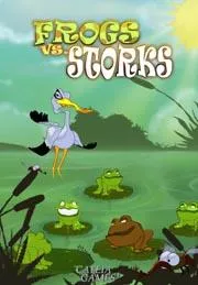 постер игры Frogs vs. Storks