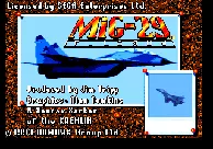 Jogo F-16 + Mig-29 (2 jogos complentos) Manual em Português Game B