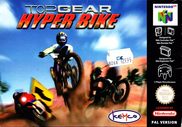 постер игры Top Gear Hyper-Bike