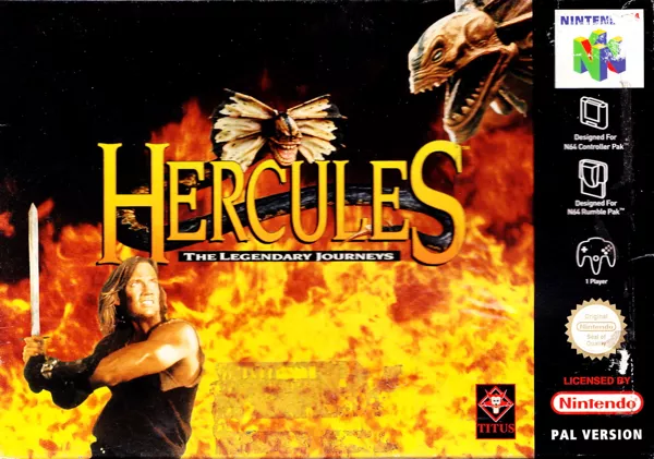 постер игры Hercules: The Legendary Journeys
