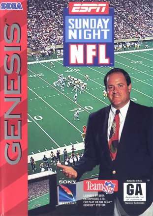 постер игры ESPN Sunday Night NFL