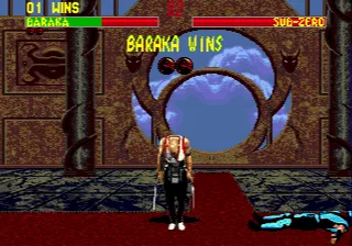 Sigma Posting on X: Sigmaraka Source: Baraka Mortal Kombat II (SNES) by  Midway and Sculptured Software  / X