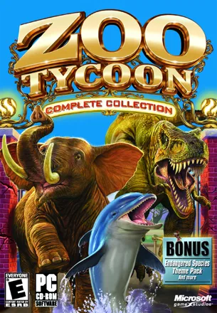 Zoo Tycoon: Ultimate Animal Collection cover or packaging material -  MobyGames