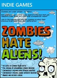 постер игры Zombies Hate Aliens!