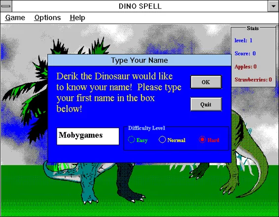 Dino Spell (1994) - MobyGames