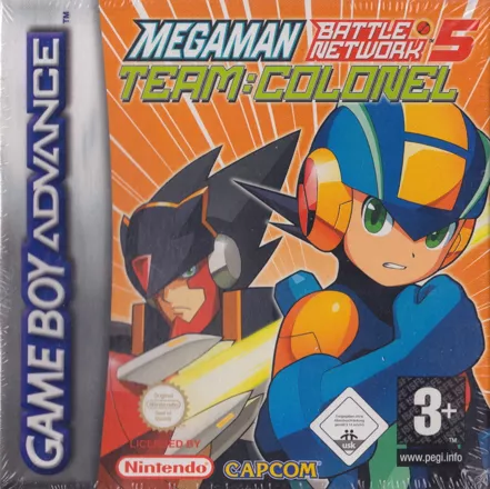 постер игры Mega Man Battle Network 5: Team Colonel