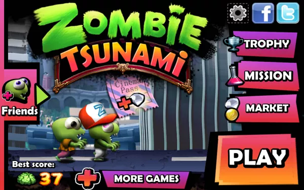 Zombie Tsunami - All Forms Of Zombies (All Unlocked)