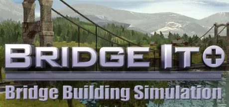 постер игры Bridge It +: Bridge Building Simulation