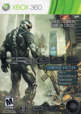 Crysis 2 (Limited Edition) box covers - MobyGames