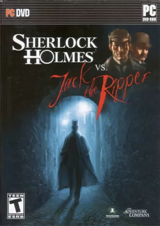 постер игры Sherlock Holmes vs. Jack the Ripper