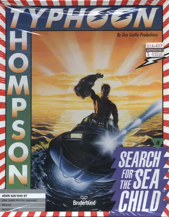 постер игры Typhoon Thompson in Search for the Sea Child