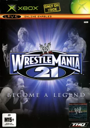 обложка 90x90 WWE WrestleMania 21